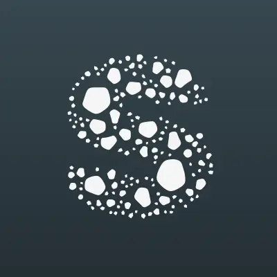 Семья, сеть универсамов, лого-визитка